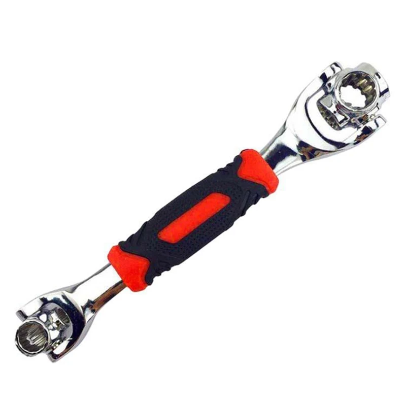

Multipurpose Tiger Wrench 48in 1Bolt Wrench 360 Degree Rotation Multifunctional Spanner 6-Point Universal Wrench Car Repair Tool