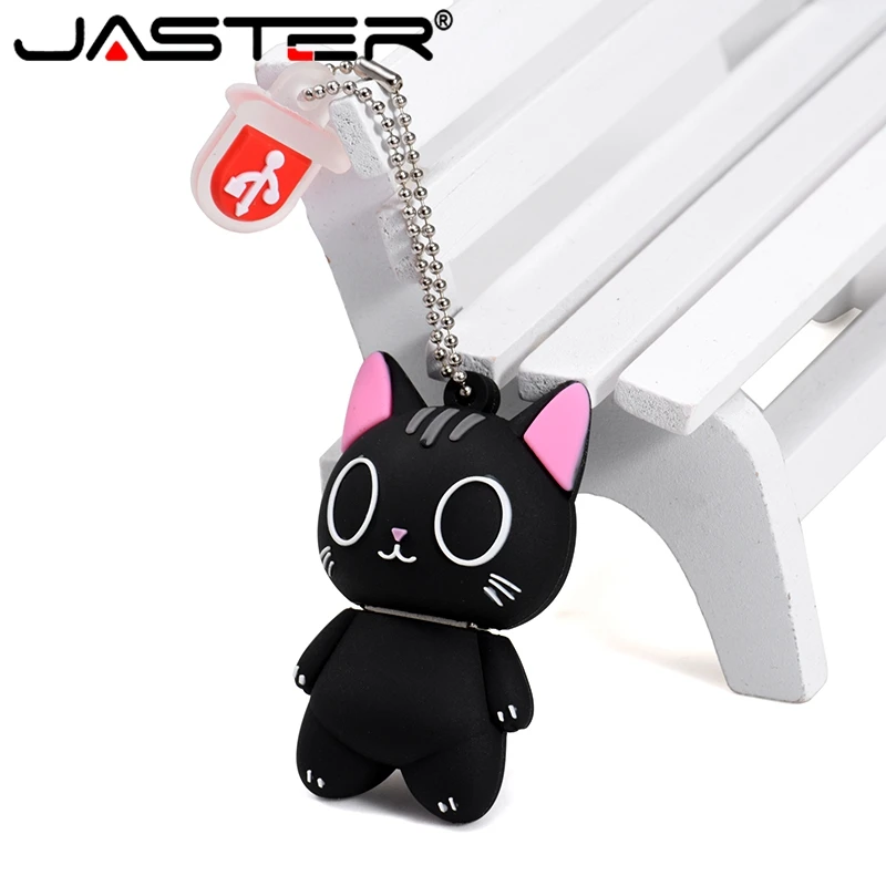JASTER usb pendrive cartoon cat usb flash drive et 4GB 8GB 16GB 32GB 64GB 128GB USB 2.0 pen drive usb memory stick u disk JASTER usb pendrive cartoon cat usb flash drive et 4GB 8GB 16GB 32GB 64GB 128GB USB 2.0 pen drive usb memory stick u disk
