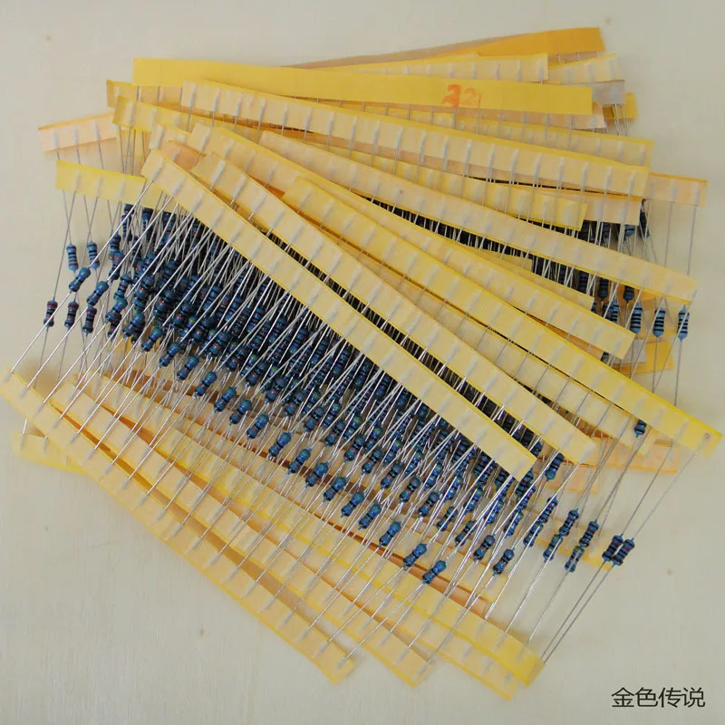 

25 resistor pack resistors diy electronic components component set resistance mixed model circuit