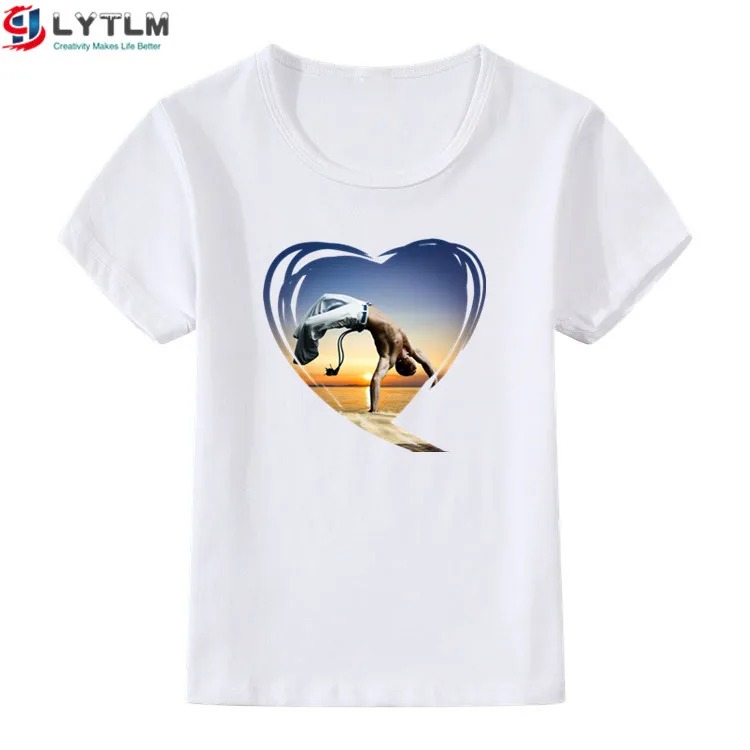 LYTLM/бразильские футболки для мальчиков, футболка Capoeira Enfant, Летние Стильные уличные футболки, топы для маленьких мальчиков в стиле хип-хоп Anniversaire Enfant - Цвет: DX White