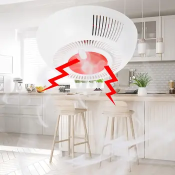 

Alarm Smoke Fire High Sensitive Detector Home Security Independent Wireless Alarm Smoke Detector Sensor Fire Equipment