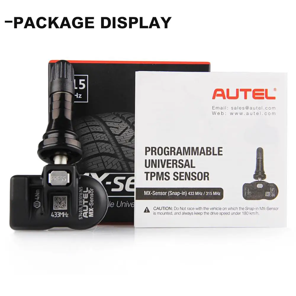 Новый Autel Универсальный MX 433 МГц система контроля давления в шинах Сенсор