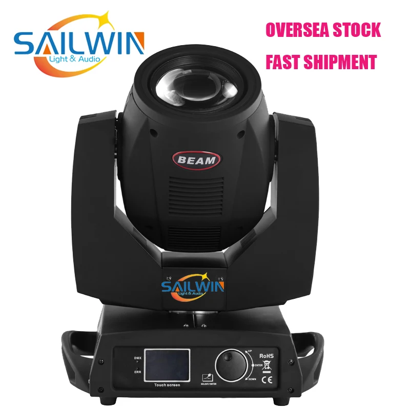 Подвижный головной светильник Sailwin Lyre Beam 230 Вт 7R/луч 200 5R/7R дискотечный s для диджея