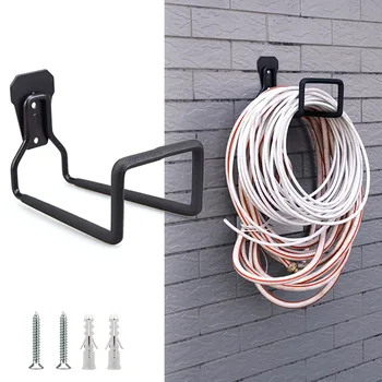 

Strong Bearing Garden Hose Flower Pot Iron Universal Courtyard Lawn Home Reel Heavy Duty Hanging Hook Wall Mounted Modern