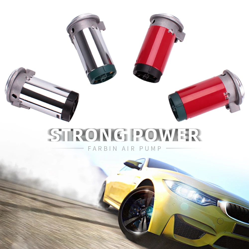 Farbin Mini Compressore D'Aria 12V/24V Per Trombe D'Aria Compressore Per Accessori Per Tromba Per Auto Di Ricambio Per Tromba Super Rumorosa