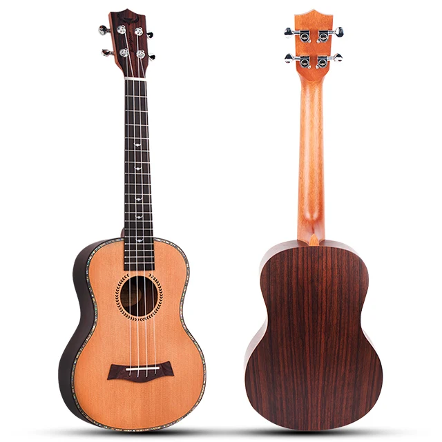 

Bullfighter 26 Inch High quality Solid Top Pinus koraiensis ukulele