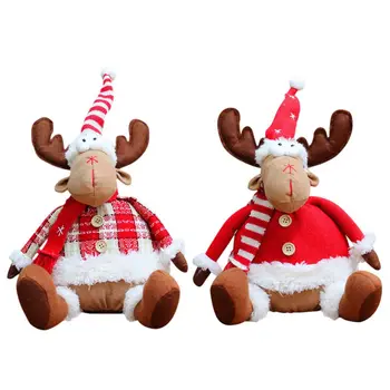 

Handmade Swedish Stuffed Toy Santa Doll Gnome Scandinavian Tomte Nordic Nisse Sockerbit Dwarf Elf Home Christmas Ornaments