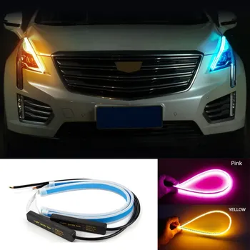 

Car Front Light Strip 12V Led RGB Dynamic Streamer Lamp For Mazda Badge Atenza MX3 CX3 CX5 2 3 6 323 626 RX8 RX7 Axela Speed 6
