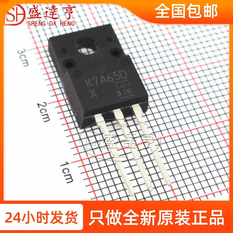 

10Pcs/Lot TK7A65D K7A65D 7A 650V TO220F DIP MOSFET Transistor NEW Original In Stock