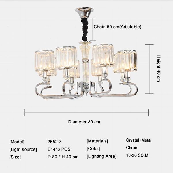 8 light Современный светодиодный светильник для гостиной, спальни, кухни, светодиодный потолочный светильник - Цвет абажура: 8 light