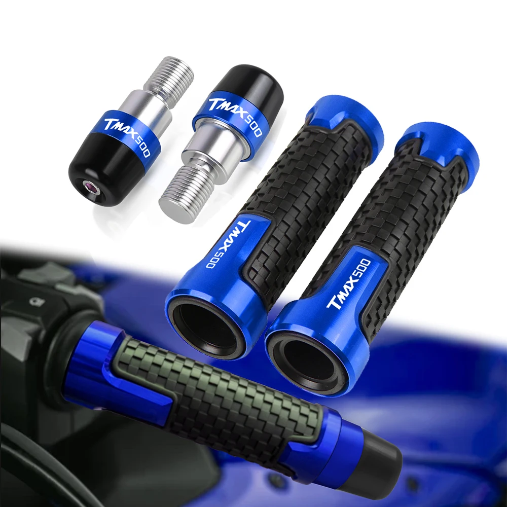 7/8 "22Mm Accessori Moto Manopole Manubrio Tappo Manubrio Tappo Terminale Per Yamaha Tmax500/530 2001-2018 2008 2010 2017 Tmax 500