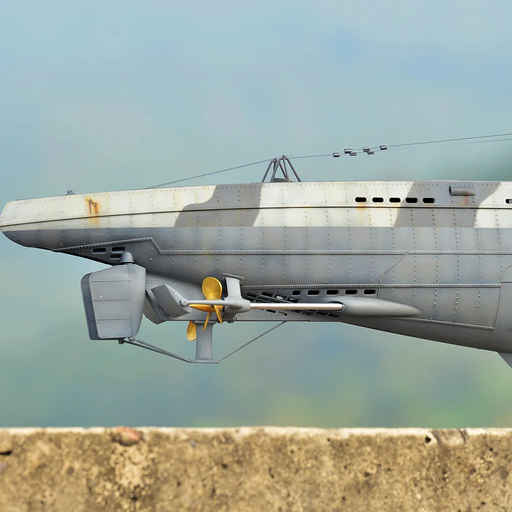 ARKMODEL немецкая u-лодка Тип VIIC RC Подводная лодка 1:48 масштабные модели пластиковые хобби комплект