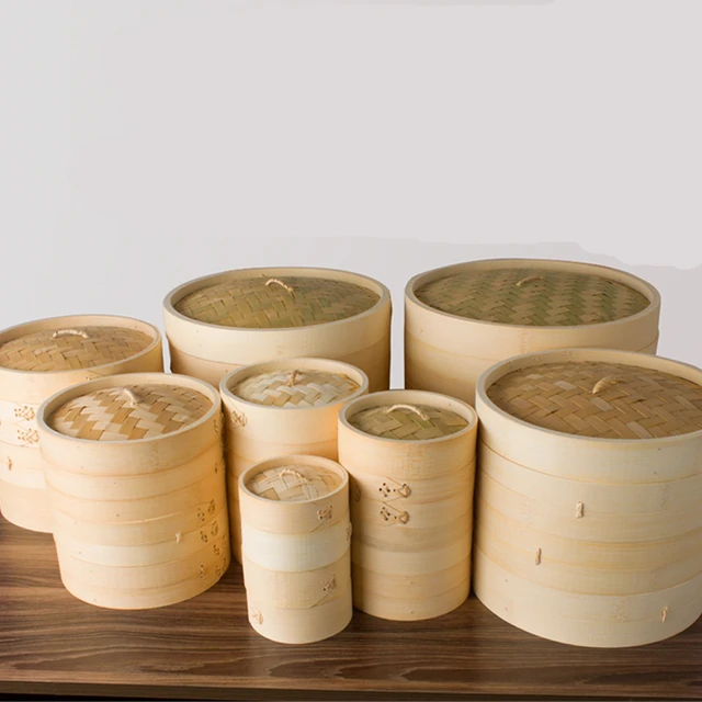 Steaming Dumplings Bamboo Steamer  Buy Bamboo Steamer Basket - Bamboo  Steamer Cover - Aliexpress