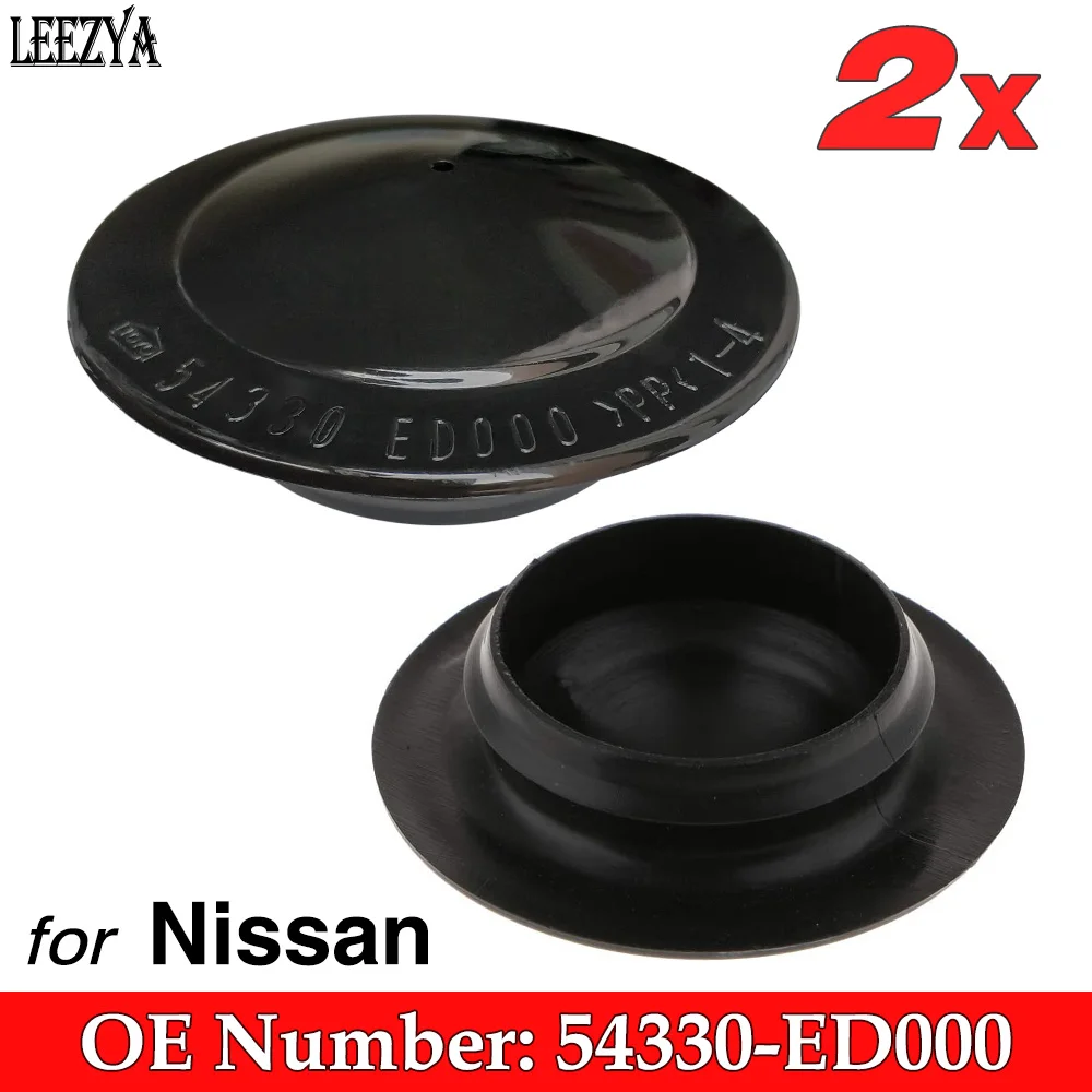 2 шт. амортизирующая крышка Подвески 54330ED000 для Nissan X-Trail Leaf Versa Tiida Qashqai Juke hiso