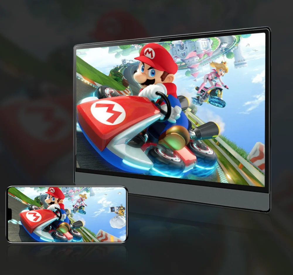 Ǯ HD IPS 45 ÷  13.3 ġ 1080P ӿ ޴ lcd , Xbox Ps4 ġ ޴ Ʈ Ȯ ȭ