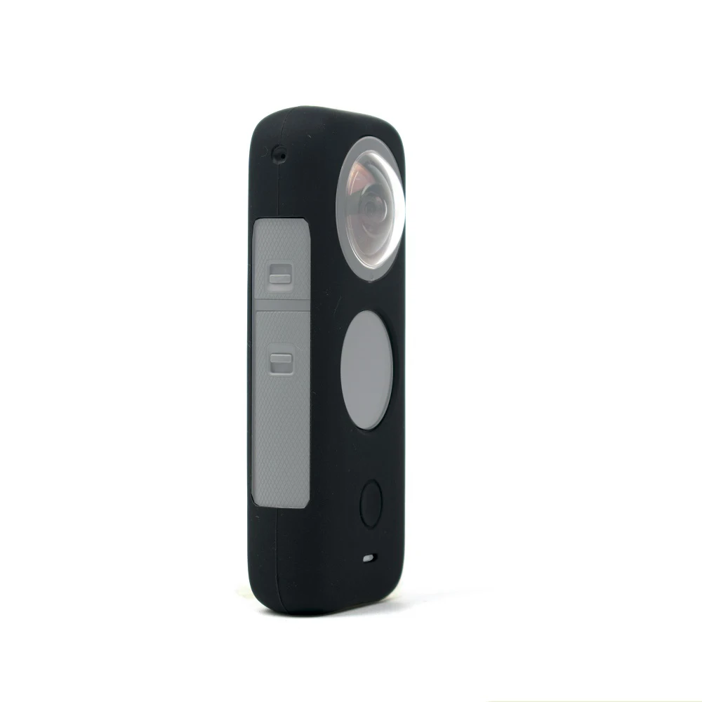 Lens Cover/Black Fenmaru Silicone Case/Lens Protection Case for Insta 360 ONE X2 