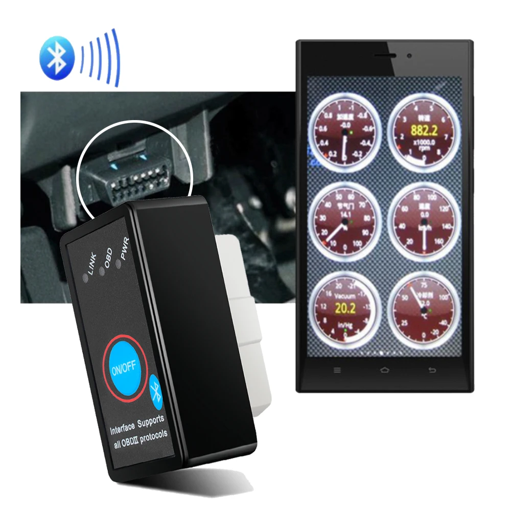 Мультиязычный OBDII ELM327 OBD 2 диагностический вращающий момент для Kia Rio 3 Sportage 4 QL 2016 2017