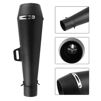 

51mm Motorcycle Cafe Racer Exhaust Tail Muffler Pipe DB Killer Stainless Steel For Yamaha R6 Kawasaki Z250 Honda CBR1000 ATV