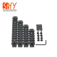 Nylon M-lok Handguard Accessories SLR MK4 MK8 MK16 SMR Tactical Picatinny Rail Cover for Toy Gun Gel Blaster Airsoft AEG GBB