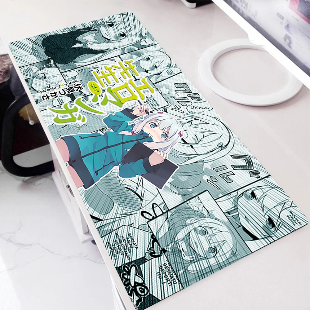 

Eromanga Sensei Lzumi Sagir Kawaii Girls Laptop Large Mouse pad Anti-Slip Laptop PC Mice Mat pad Mouse Gaming Accessory Mousepad