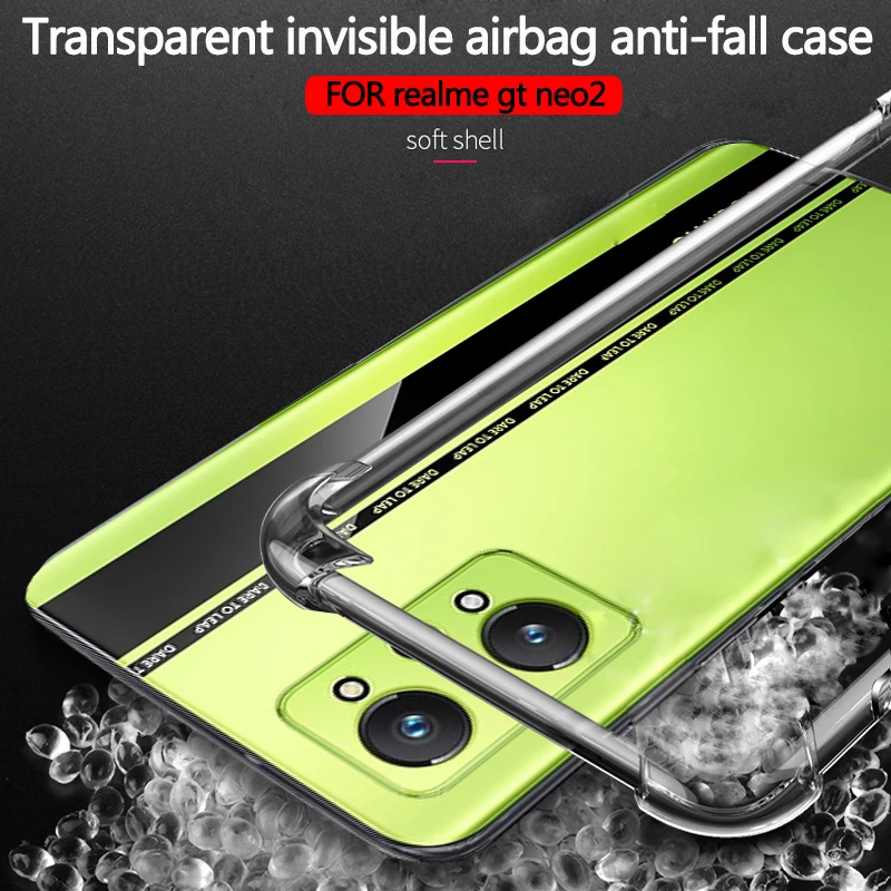 capa on realme gt2 neo 3 case&protective glass realmi gt neo