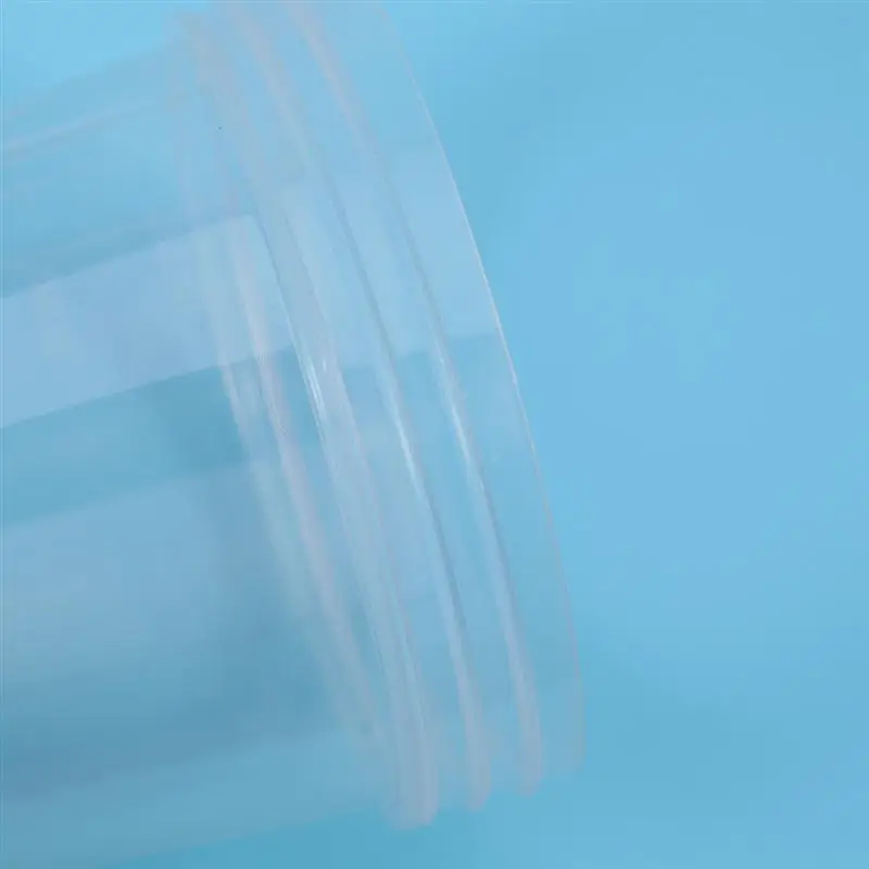ROSENICE 20 Вт, 30 шт. 120ml одноразовые измерительные чашки с крышкой Пластик прозрачный образец чашки кофе