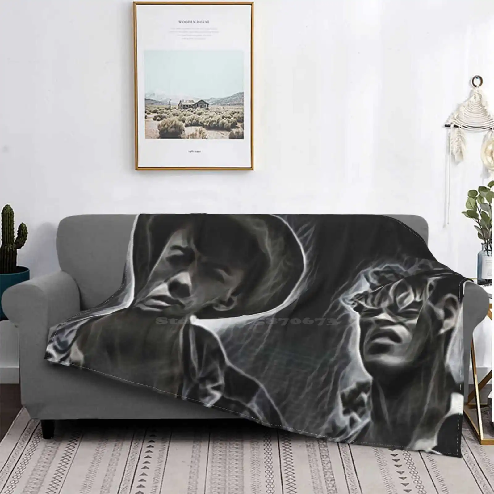 Wham Nuova Vendita Coperta Morbida Di Flanella Con Stampa Personalizzata Wham Club Tropicana George Michael