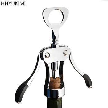 

HHYUKIMI Red Wine Opener Zinc Alloy Wine Bottle Opener Screwdriver Beer Dual Bottle Cap Opener Metal Dual-Use Wine Set