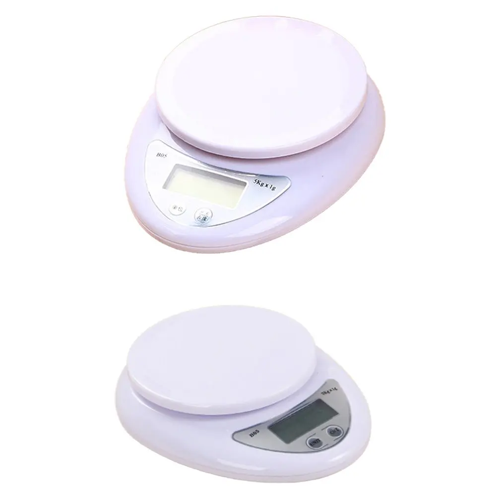 5KG/1g High Precision Weighing Scale Digital Electronic Kitchen Scale Mini Portable Food Diet Balance Scale