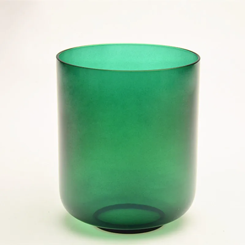 TOPFUND зеленый цвет чистый G # Note Zeal чакра кварц кристалл поющая чаша 8&quot | Спорт и