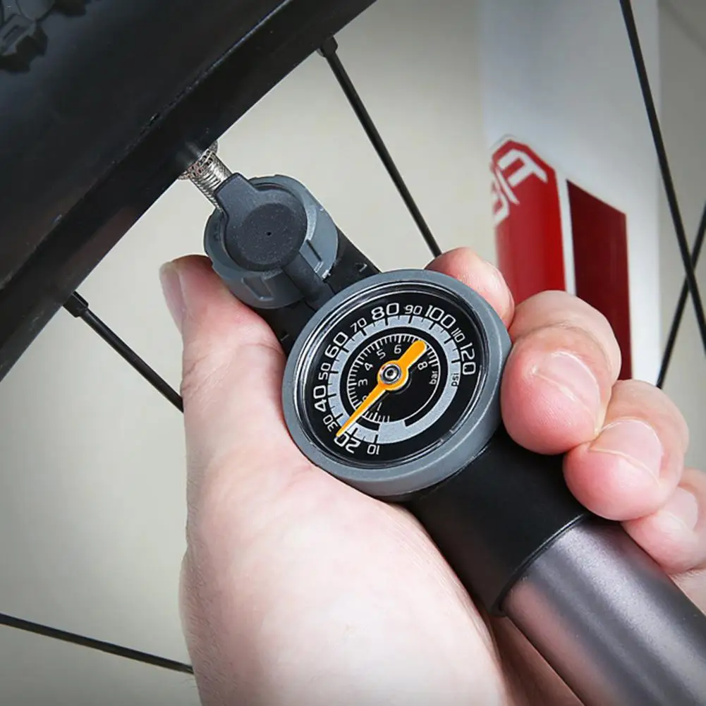 Надувной мини MTB велосипедный воздушный насос с манометром насос 12 В 150PSI воздушный насос для автомобильных велосипедов шины шары