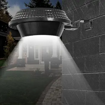 

Round Solar Wall Light Waterproof Human Induction Outdoor Landscape Lamp Garden Energy-saving Lighting Quality New Dropshipping
