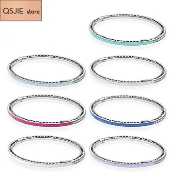 

QSJIE High quality PAN if it fits European style jewelry and jewelry gift Bracelet
