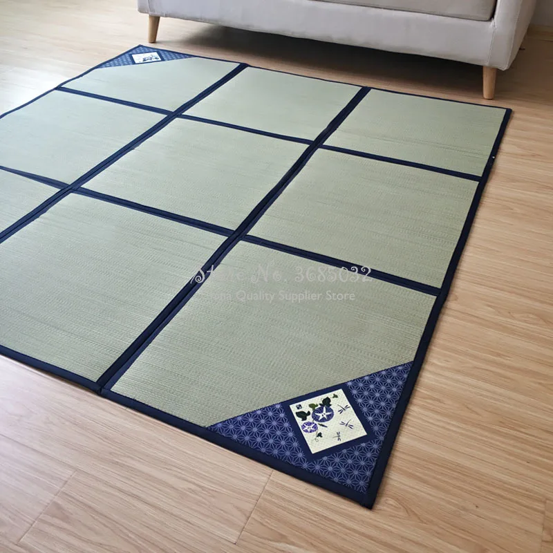 180x180 см складной коврик и ковер для спальни, гостиной, складной ковер в японском стиле, квадратный коврик для лета, коврик для сна