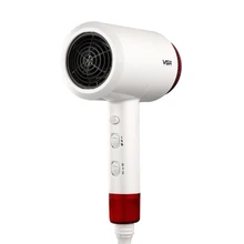 Анионовый фен для волос, портативные быстросохнущие инструменты для волос, фен с контролем холодного и горячего ветра для путешествий, бытовая техника