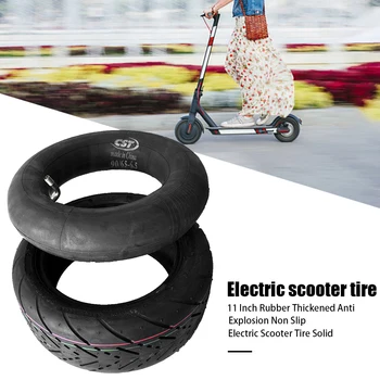 

11 Inch Rubber Thickened Anti Explosion Non Slip Electric Scooter Tire Solid