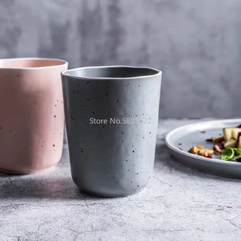 

Nordic Style Ceramic Two-color Tea Cup Household Water Cup Mug