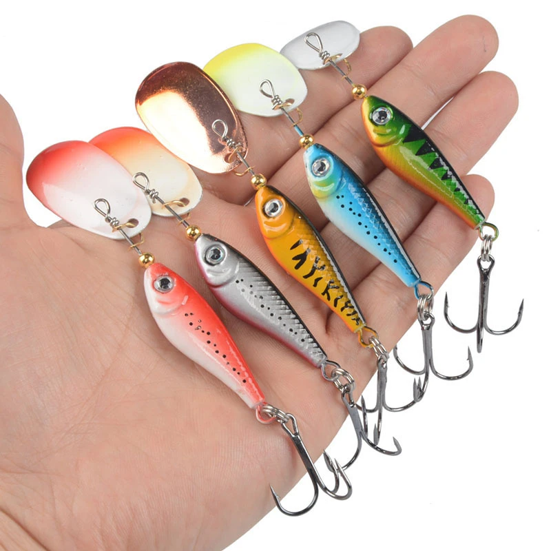 Fishing Lure Spinner Lures Minnow Vibrax Vibrax Salmon Spinner