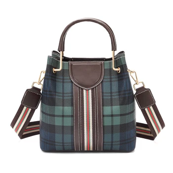 

Genuine Leather Bucket Bag for Women 2020 New Luxury Louis Brand Designer Handbags Ladies Shoulder Messenger Bags Channels Bolso