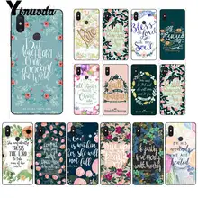 Yinuoda Biblia verso Filipenses Jesús lindo fonecase para xiaomi 6MIX2 note3 redmi20 redmi7 xiaomi 8 SE minote4 4X nota 5 5A(China)