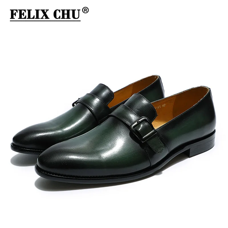 Best Price Elegante Handgeschilderde Instappers Schoenen Mannen Business Kantoor Lederen Oxford Schoenen Casual Schoeisel Gesp Jurk Schoenen