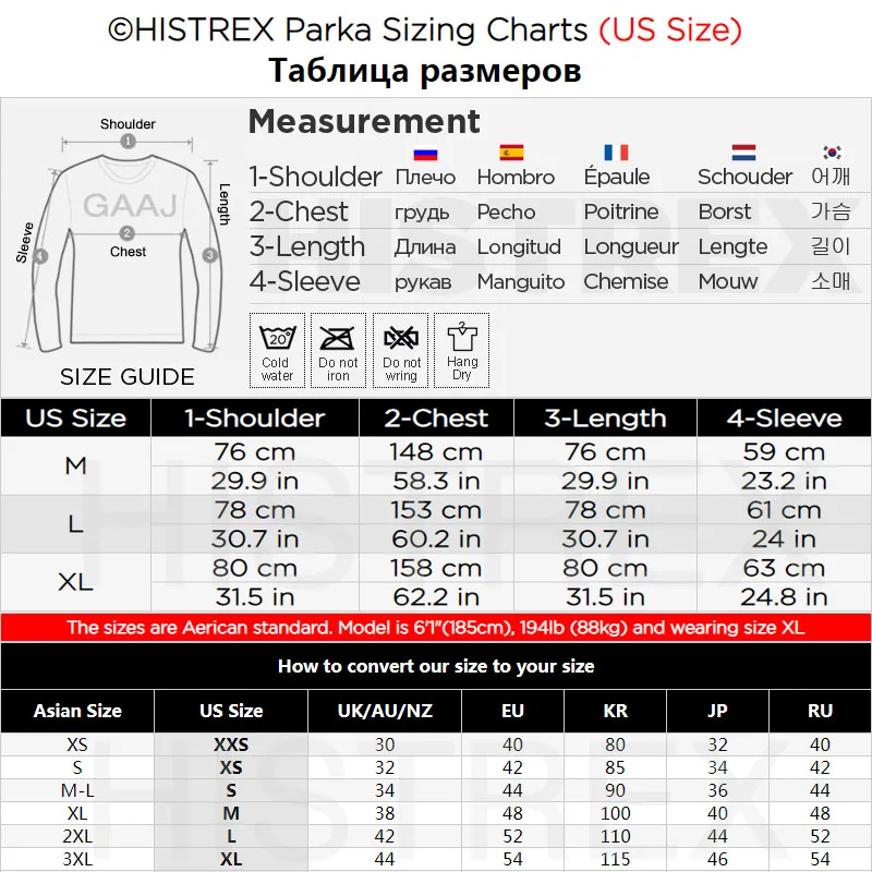2023 HISTREX Print Psychology Hurt Bear Men Parkas Jacket Coats Winter Warm Thick Fleece Jackets Man Puffer Women Quilted Parka 6