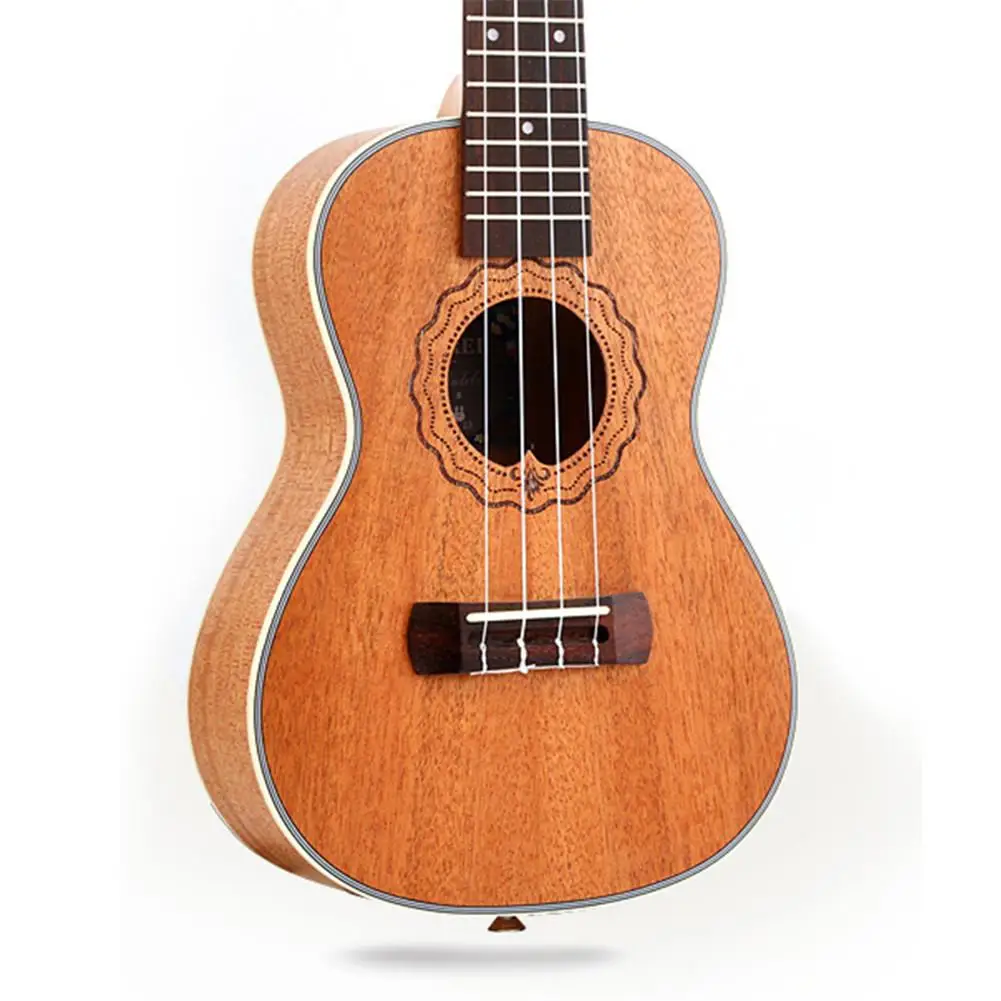

23 Inch 4 Strings Mahogany Ukulele Rosewood Fretboard & Bridge Guitar High-end Configuration Perfect Tone Quick Delivery
