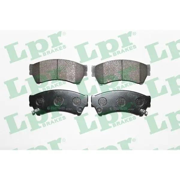 Колодки тормозные MAZDA 6 1.8-2.5 08- передние LPR 05P1413