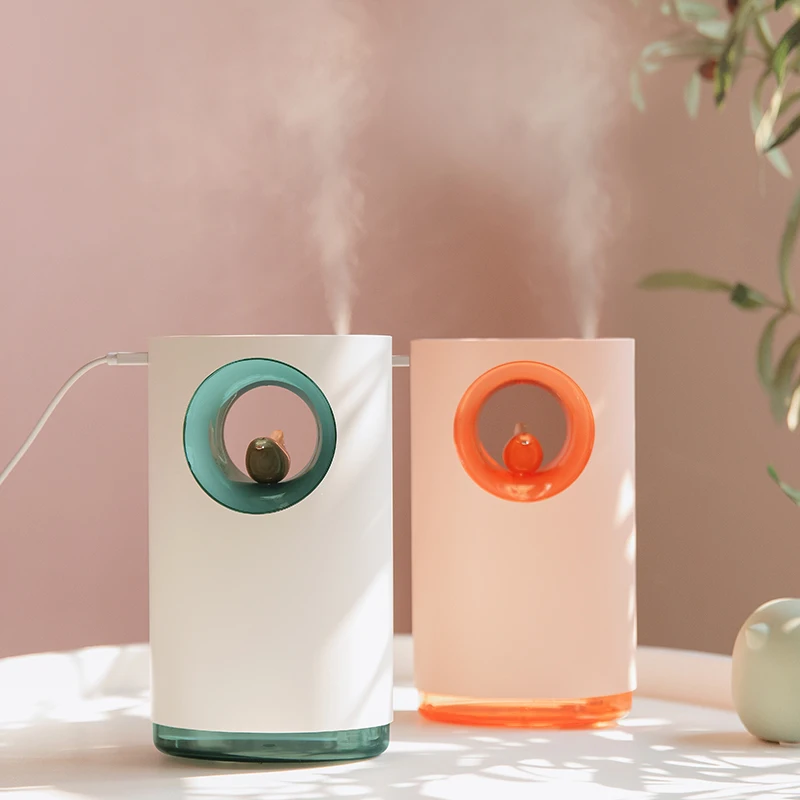 

Music USB Air Humidifier With Bird Song 400ML Ultrasonic Essential Oil Diffuser Cool Mist Maker Aromatherapy Diffusers For Home