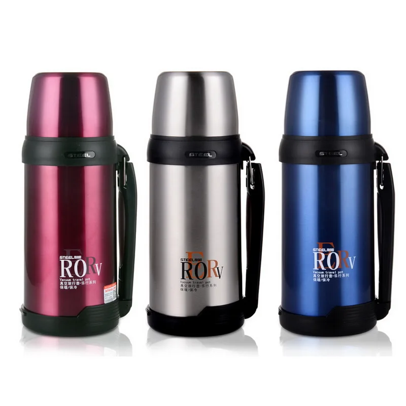 

Vacuum Flasks Thermoses Travel Thermos Bottle Vacuum Insulated Beverage Bottle 304 Stainless Steel Travel Water Flask Leak