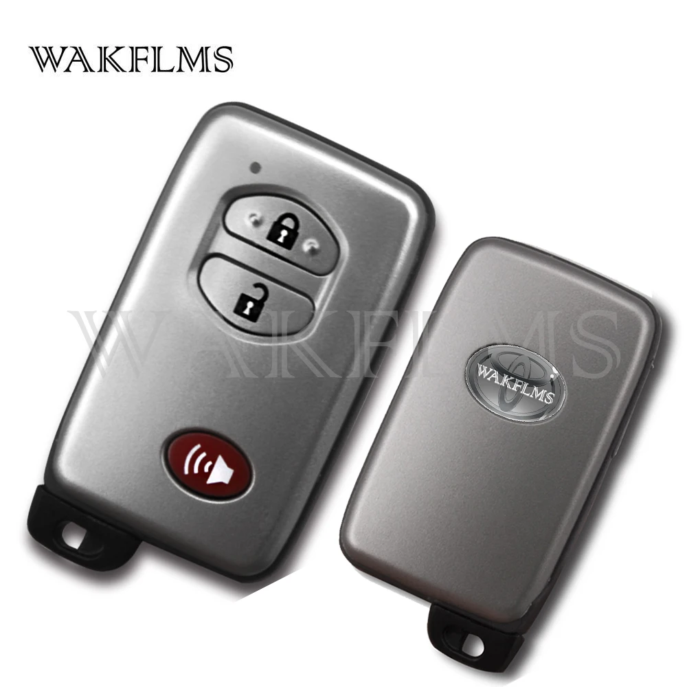New 3 Buttons 433MHz PCB F433 ID74 Smart Remote Key For Toyota Keyless Go Keyless Entry Replacement Complete Replace Genuine Key