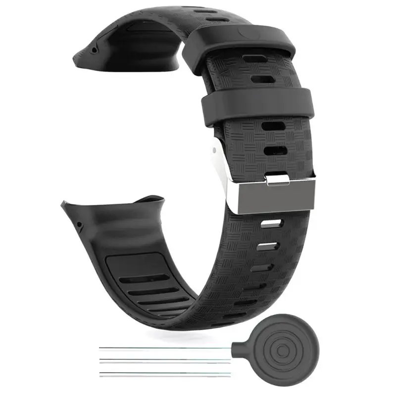 

Safe Silicone Watch Band Sturdy Buckle Wrist Strap for POLAR Vantage V Watch Kit