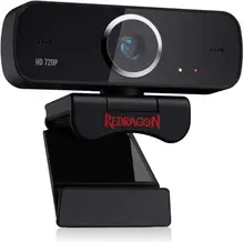 Redragon GW600 720P Webcam dahili çift mikrofon 360 derece rotasyon-2.0 USB Skype bilgisayar web kamera