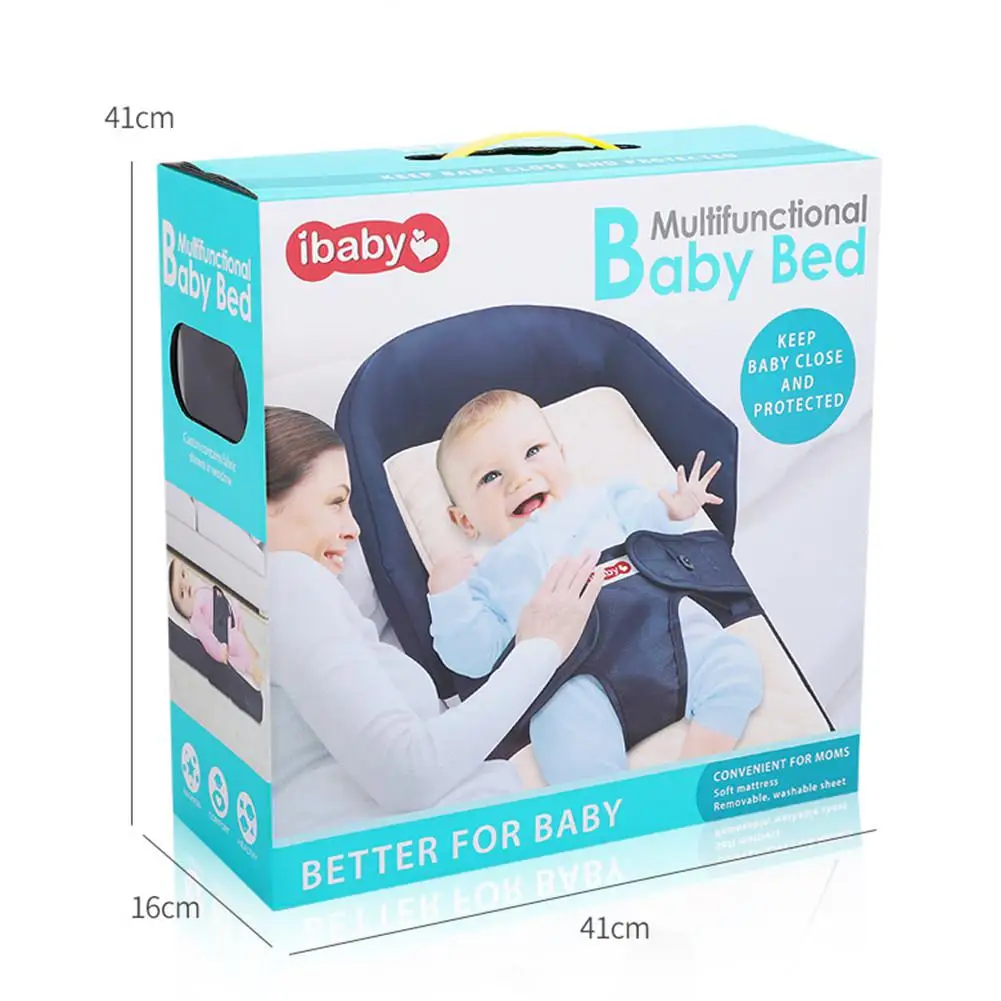Kidlove детская складная кровать дорожная люлька многофункциональная как сумка для подгузников новорожденный переноска Младенческая Складная Кроватка